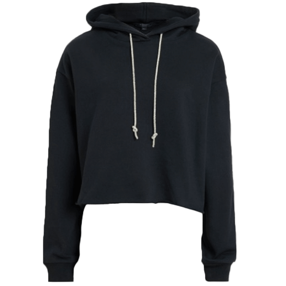 AllSaints Pippa Sparkle Embellished Drawcord Hoodie